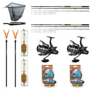 Halcatraz Feeder Special Horgász Szett 3,60m - Nyeletőfékes Pontyozó Feeder Horgász Szett