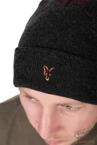 Fox Bobble Hat Black/Orange - Fox Fekete/Narancs Bojtos Téli Sapka