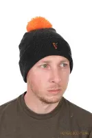 Fox Bobble Hat Black/Orange - Fox Fekete/Narancs Bojtos Téli Sapka