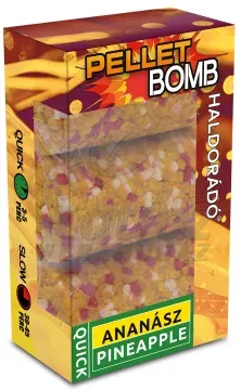Haldorádó Pellet Bomb Quick Ananász - Haldorádó Gyors Oldódású Préselt Pellet