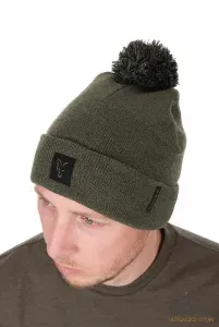 Fox Bobble Hat Green/Black - Fox Zöld/Fekete Bojtos Téli Sapka