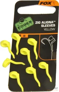 Fox Line Aligna Sleeves Yellow - Zig Szerelékhez Horogbefordító Sárga