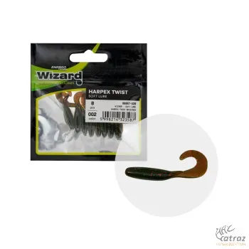 Wizard Harpex Twist Gumihal Szín: 002 - Wizard 4 cm UL Plasztik Csali 8 db/csomag