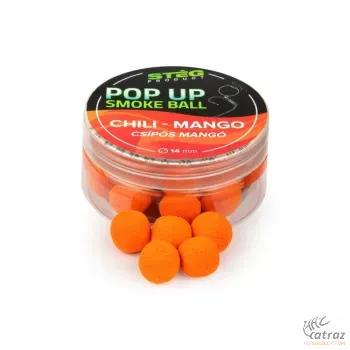 Stég Product Pop-Up Smoke Ball 14mm Chili Mangó - Stég Csípős Mangó Pop-Up Csali