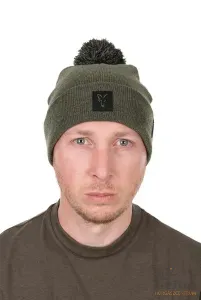 Fox Bobble Hat Green/Black - Fox Zöld/Fekete Bojtos Téli Sapka