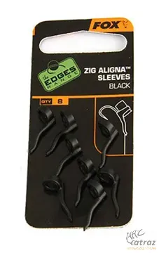 Fox Line Aligna Sleeves Black - Zig Szerelékhez Horogbefordító Fekete