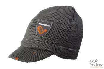 Savage Gear Ruházat Sapka Logo Knit Beanie Gray