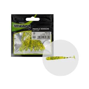 Wizard Paddle Minnow Gumihal Szín: 002 - Wizard 5 cm UL Plasztik Csali 10 db/cs