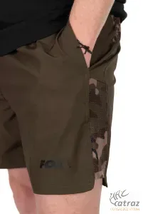 Fox Khaki/Camo Fürdőnadrág Méret: 3XL - Fox LW Swim Shorts Úszó Rövidnadrág