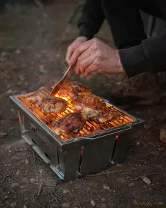 Fox Cookware Foldable BBQ - Összecsukható Fox Grillsütő