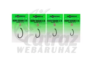 Korda Essentials Kurv X Barbless - 4 - Ponytozó horog