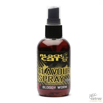 Black Cat Flavour Spray 100ml Bloody Worm - Black Cat Harcsázó Aroma