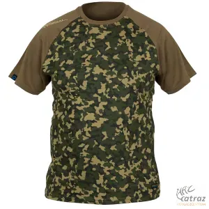 Shimano Raglan T-shirt Tri-Cam - Shimano Trench Horgász Póló Méret: XXXL
