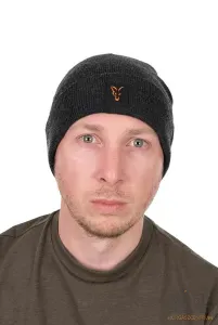 Fox Beanies Black/Orange - Fox Fekete/Narancs Normál Téli Sapka
