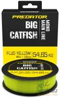 Haldorádó Predator Catfish Line Mono Fluo Yellow 1,00 mm 180 méter - Harcsázó Monofil Zsinór