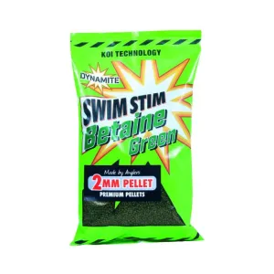 Dynamite Baits Swim Stim 2mm Pellet Betain Green - Betain Green Micropellet