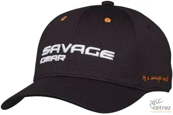 Savage Gear Baseball Sport Mesh Black Ink - Savage Gear Baseball Sapka