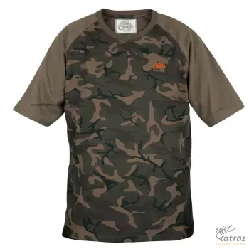 Fox Ruházat Chunk Poló Camo/Keki XL CPR578
