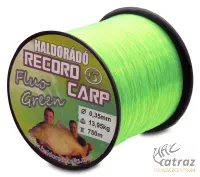 Zsinór Haldorádó Record Carp Fluo Green 750m 0,35