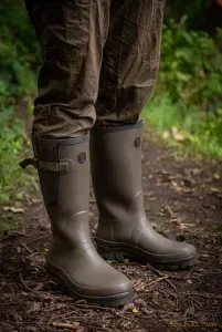 Fox Gumicsizma Neoprén Belsővel Méret: 41 - Fox Neoprene Lined Camo/Khaki Rubber Boot