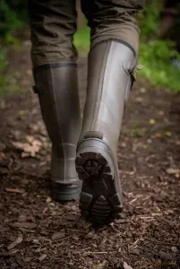 Fox Gumicsizma Neoprén Belsővel Méret: 41 - Fox Neoprene Lined Camo/Khaki Rubber Boot