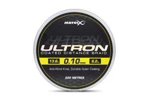 Matrix Ultron Coated Braid 200m 0.10mm Bevonatos Fonott Feeder Zsinór