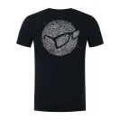 Korda Birdsnest Tee Black Méret: L - Fekete Korda Horgász Póló