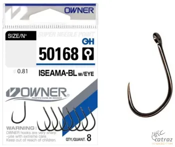 Owner 50168 Iseama Barbless Hook - Size: 16 - Owner 50168 Iseama Szakáll Nélküli Horog - Méret: 16