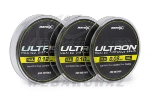 Matrix Ultron Coated Braid 200m 0.10mm Bevonatos Fonott Feeder Zsinór