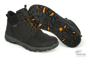 Cipő Fox Mid Boots Black/Orange Méret:42 CFW105