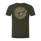 Korda Birdsnest Tee Dark Olive Méret: 2XL - Oliva Korda Horgász Póló