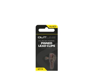 Avid Outline Flecktone Pinned Lead Clip - Avid Ólomklipsz