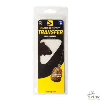 Avid Carp Transfer Solid PVA Bags Méret: 6 - Avid Carp PVA Tasak 40 db/cs