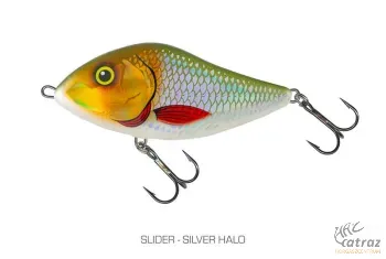 Salmo Slider SD10F Silver Halo - Salmo Slider Wobbler
