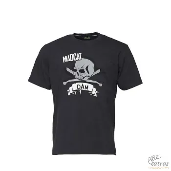 MADCAT Ruházat Poló Skull Tee: M