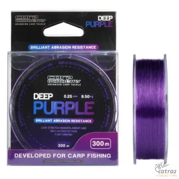 Carp Academy Deep Purple Monofil Zsinór 300m 0,25mm - Lila Monofil Főzsinór