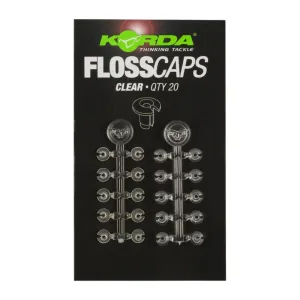 Korda Csali Stopper Áttetsző - Korda Floss Caps Csalirögzítő