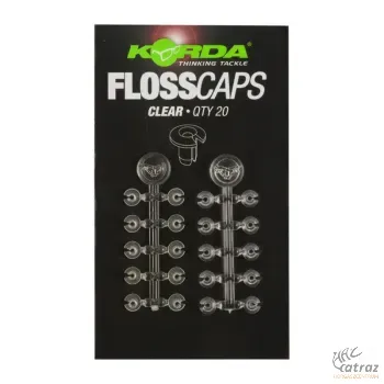 Korda Csali Stopper Áttetsző - Korda Floss Caps Csalirögzítő