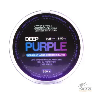 Carp Academy Deep Purple Monofil Zsinór 300m 0,25mm - Lila Monofil Főzsinór