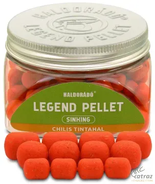 Haldorádó Legend Pellet Sinking Chilis Tintahal - Haldorádó Süllyedő Legend Pellet