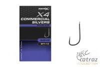 Matrix X4 Commercial Silvers Barbless Méret: 16 - Matrix Keszegező Horog