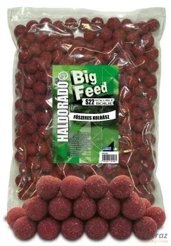 Haldorádó Big Feed S22 Boilie Soluble Fűszeres Kolbász 2,5kg - Haldorádó Oldódó Bojli