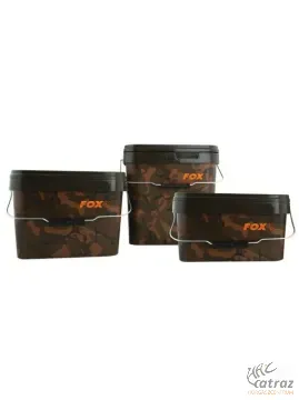 Fox 5 Literes Horgász Vödör - Fox Bucket Camo 5 Liter