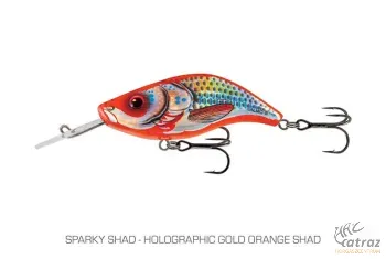 Salmo Sparky Shad SS4F - Holo Gold Orange