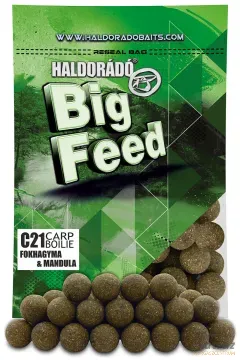 Haldorádó Big Feed Bojli - C21 Boilie - Fokhagyma & Mandula