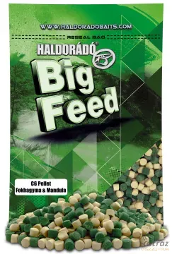 Haldorádó Big Feed - C6 Pellet - Fokhagyma & Mandula