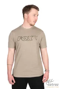 Fox Ltd LW Khaki Marl T Méret: S - Fox Horgász Póló