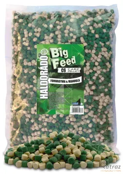 Haldorádó Big Feed - C6 Pellet - Fokhagyma & Mandula 2,5kg