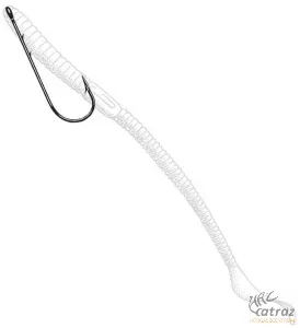 Owner 5100 Straight Worm Zander Hook - Size: 1 - Owner 5100 Straight Worm Süllőző Horog - Méret: 1