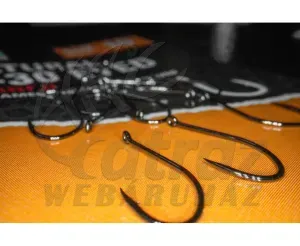 Preston Natural N-30 Eyed Hook – 12 – Füles Feeder Horog